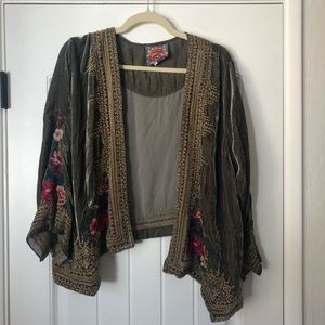 Velvet Johnny Was Shrug XL